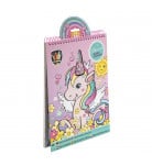 Книга-розмальовка Grafix Unicorn з наліпками 16 с