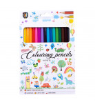 Набір кольорових олівців Grafix Colouring pensils 18 шт