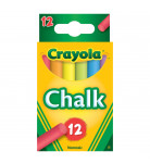 Набір кольорової крейди Crayola Антипил 12 шт