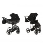 Універсальна коляска 2 в 1 Junama Diamond S-line 03 Black 
