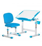 Комплект Evo-kids Стіл Стілець Evo-06 Plus Blue 