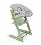 Набір Stokke Стільчик Tripp Trapp і крісло для новонароджених Newborn Moss Green