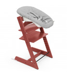 Набір Stokke Стільчик Tripp Trapp і крісло для новонароджених Newborn Warm Red