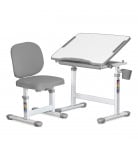 Комплект Evo-kids Стіл Стілець Evo-06 Plus Grey