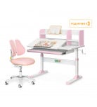 Комплект парта Ergokids TH-330 Pink + крісло Evo-kids Mio Lite KP (арт.TH-330 W/PN + Y-208 KP)