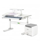 Комплект меблів ErgoKids Парта Тумба S TH-320 Grey