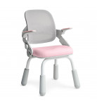 Крісло Mealux Neo Air Static Pink Grey