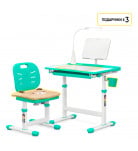 Комплект Evo-Kids Стіл Стілець Evo-17 Ergo Green