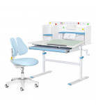 Комплект Evo-Kids Парта Крісло TH-230 + Y-208 Blue
