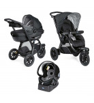 Універсальна коляска 3 в 1 Chicco Trio Activ3 Black