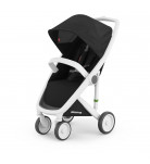 Прогулянкова коляска Greentom Classic Black White