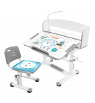 Комплект Evo-kids BD-10 Парта Стілець Grey