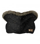 Муфта-рукавиці Kikka boo Luxury Fur Confetti Black