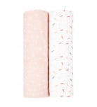 Муслінові пелюшки Kikka boo Confetti Pink 2 шт 80x80 см