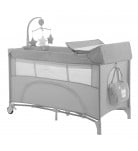Ліжечко-манеж Kikka boo Nighty Night Level 2 Grey