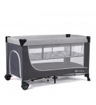 Ліжко-манеж Kinderkraft Leody Grey