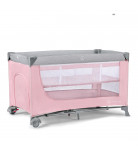 Ліжко-манеж Kinderkraft Leody Pink