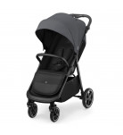 Прогулянкова коляска Kinderkraft Route Platinum Grey