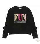 Світшот Blukids Bio Cottton Fun Black