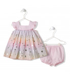 Комплект Bebetto Cукня Шорти Stars&pink Sky