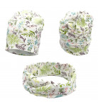 Комплект Elf-kids Шапка Снуд Spring nature, р. 48