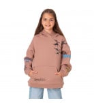 Худі утеплений Mevis Flowering Ukraine brown