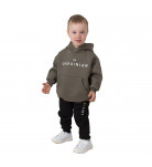 Худі утеплений Mevis I'm little Ukrainian khaki