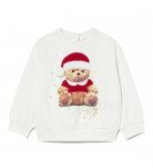 Світшот BluKids New Years bear white