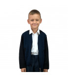 Бомбер Арт Ніт School синій