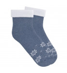 Шкарпетки утеплені Duna Snowflake dance blue
