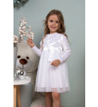 Сукня Mevis White Velour