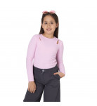 Лонгслів Mevis Sweet Pink