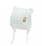 Шапка Elf-kids Golden heart white