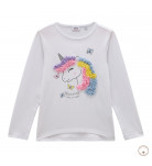 Джемпер BluKids Bio Cotton Makes me happy, р. 140