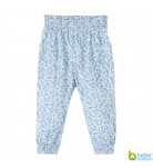 Штани BluKids Better Cotton Sky Flowers, р. 80