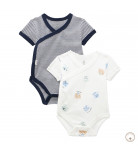 Набір боді BluKids Bio Cotton Ciao 2 шт, р. 50