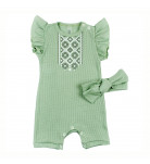 Комплект Dexters Ukrainian Girl Green Пісочник Пов'язка, р. 68