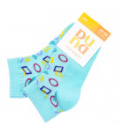 Шкарпетки Duna Geometry Light Blue