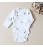Боді Flamіngo Giraffe White