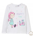 Лонгслів BluKids Better Cotton Happy time