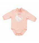 Боді утеплений Smil 102763 Peach, р. 80