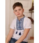 Вишиванка-футболка Piccolo Захар 250086 синій, р. 104