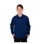 Лонгслів-поло Smil 116690 Blue