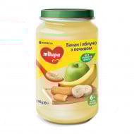 Пюре Milupa Банан яблуко з печивом 190 г