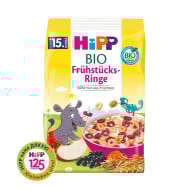 Органічний сухий сніданок Hipp з ягідно-фруктовим міксом 120 г