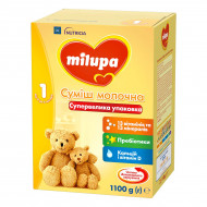 Суміш молочна суха Milupa 1, 1100 г