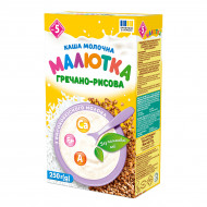 Каша молочна Малютка Гречано-рисова 250 г