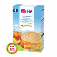 Каша молочна рисово-кукурудзяна HiPP Персик Абрикос 250 г