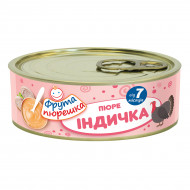 Пюре м'ясне Фрута пюрешка Індичка 120 г