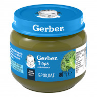 Овочеве пюре Gerber Броколі 80 г